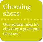 Golden Rules on How to Choose your shoes